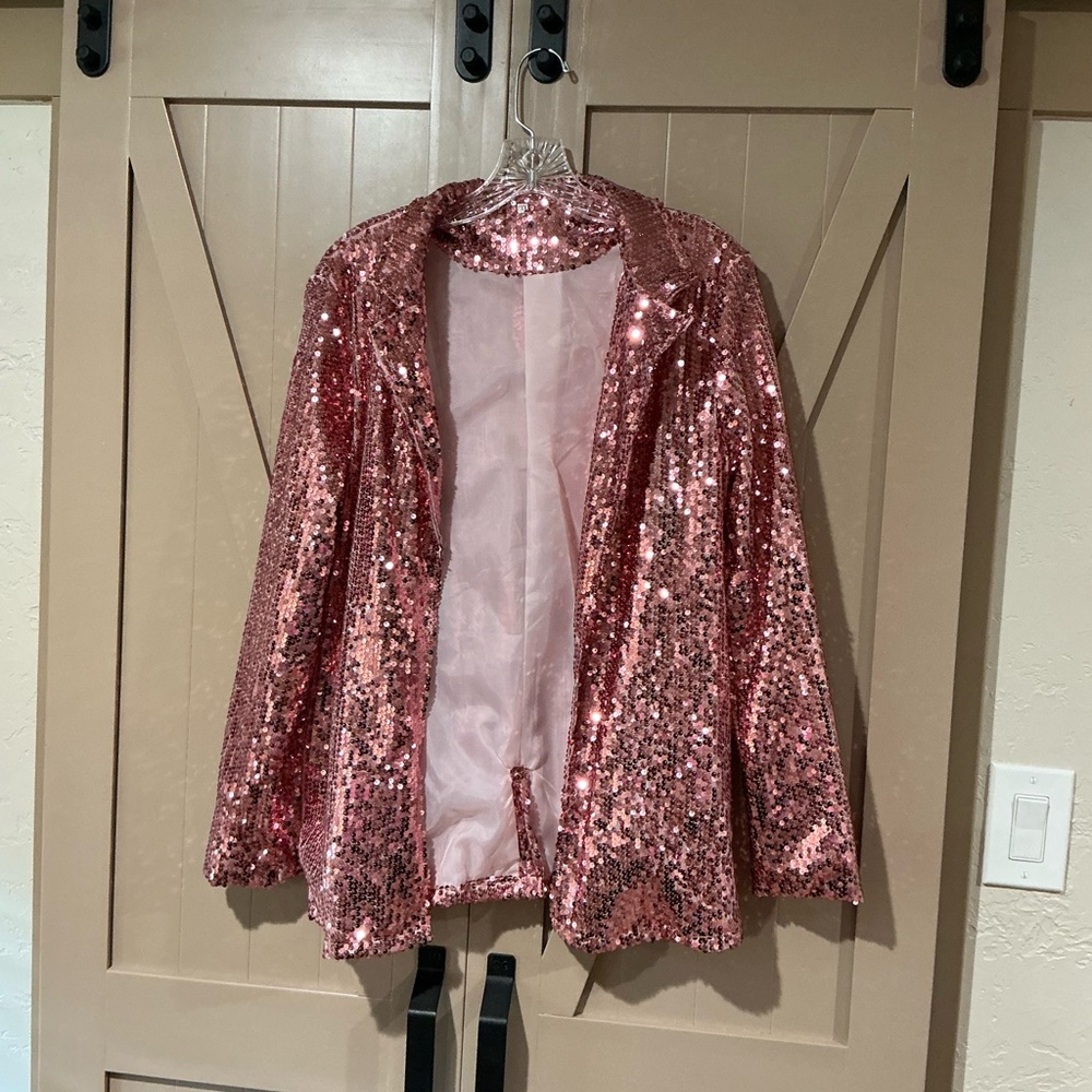 Sequin Pink Jacket